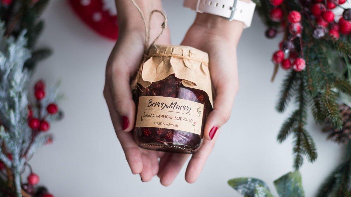 Наше легендарное handmade варенье из лесной земляники. Собственное производство.