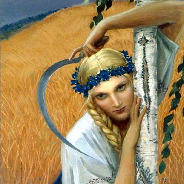 К. А. Васильев, Жница