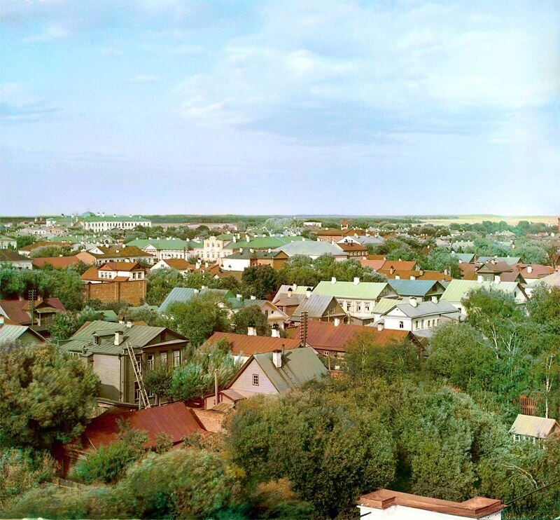 Тверь -один из старейших и самых самобытных российских городов.  Фото - Прокудина-Горского