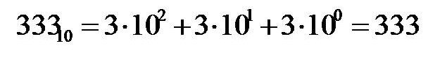 Чтобы избежать путаницы при одновременной работе с несколькими системами счисления основание указывается в качестве нижнего индекса