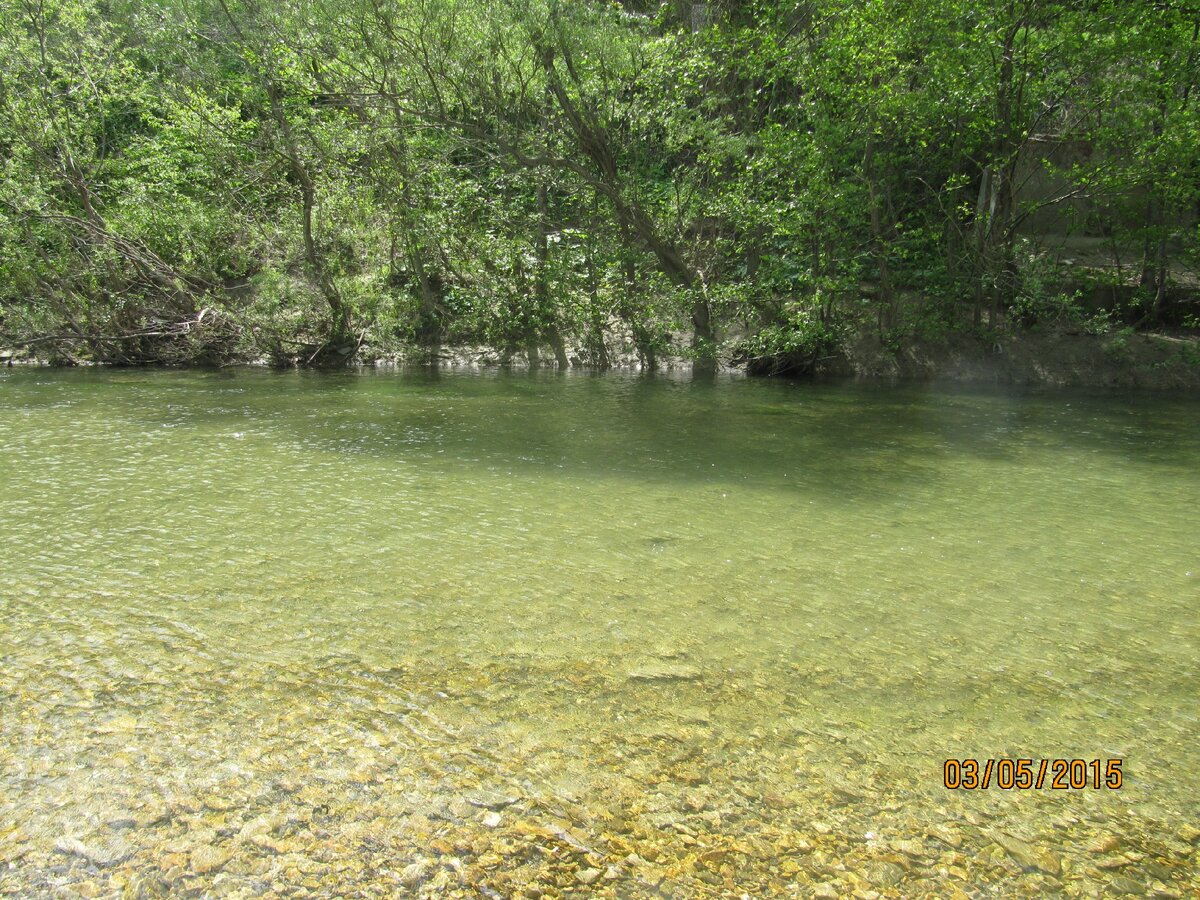 Река Вулан в Архипо-Осиповке