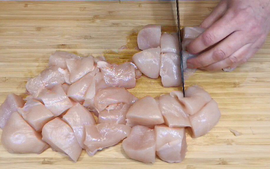 Курица с орехами на канале Розовый баклажан