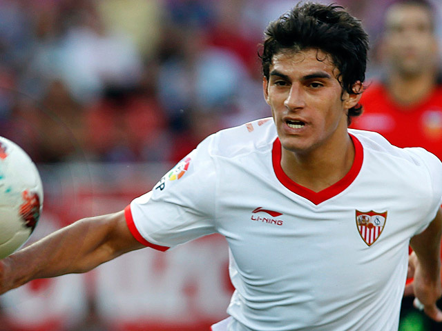 Перотти в футболке "Севильи"