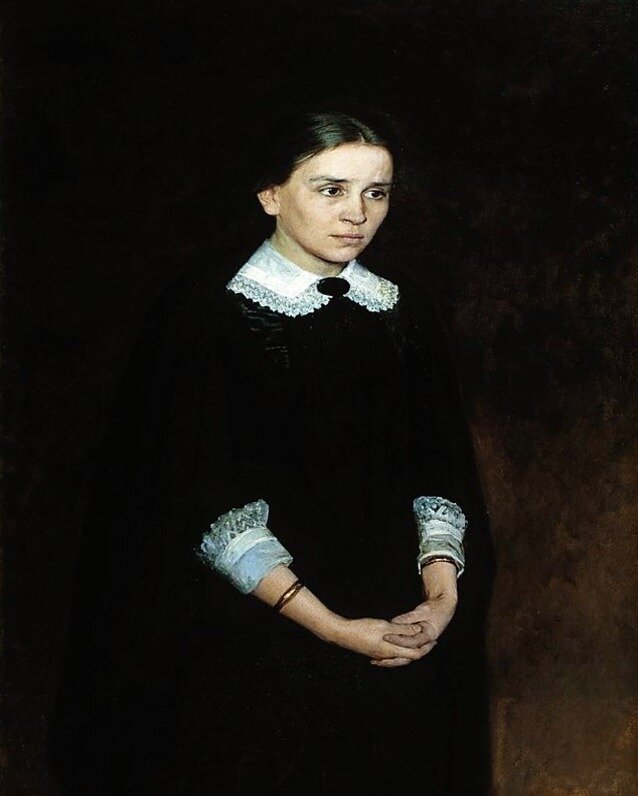 »Актриса Пелагея Антипьевна Стрепетова», 1884