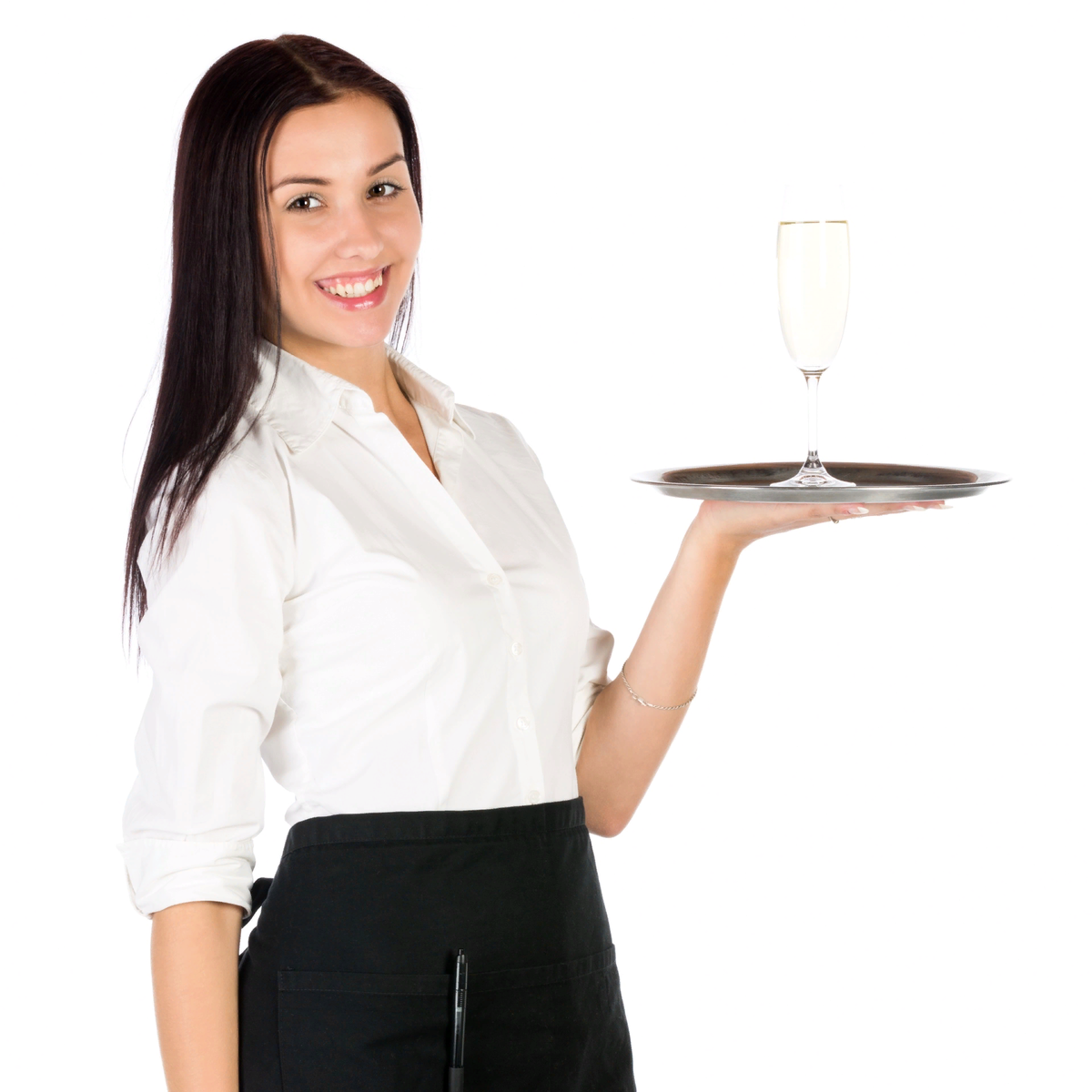 То, что себе представляет обыватель при слове "работа официанткой".