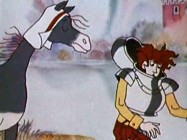 Кадр из мультфильма "Невиданная, неслыханная"