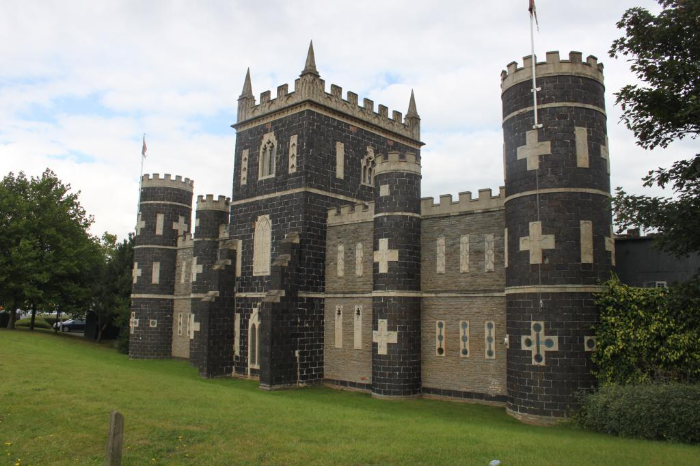 Крепость в Бристоле в наши дни