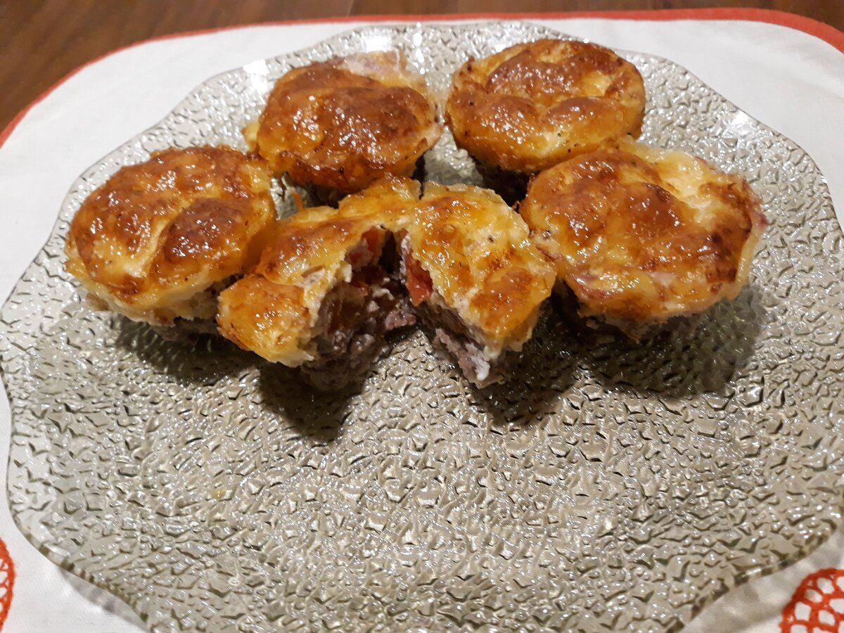 Мясные кексы