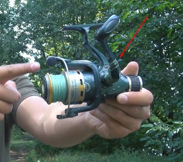 самоделки на рыбалке, ремонт ручки катушки, спининг, лайфхаки