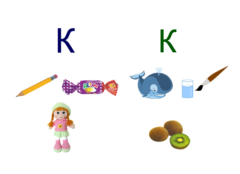 Картинки на звук кь