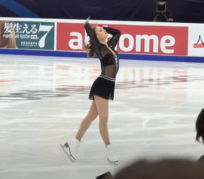 Екатерина Рябова. Гран при Ростелеком 2020. Источник фото: YouTube канал anaiskaanais Irina