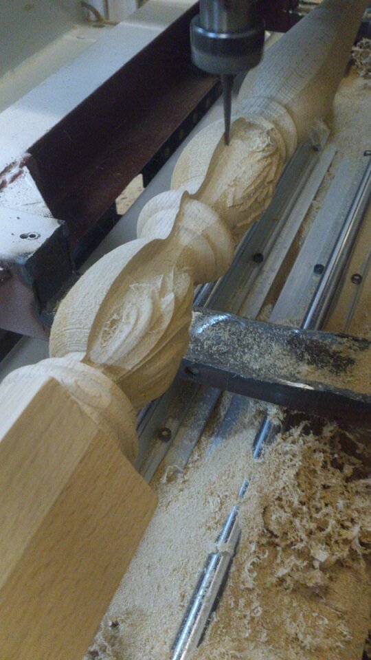 Резная балясина на ЧПУ