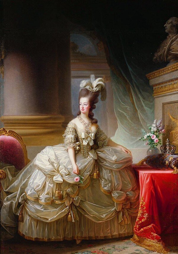 Портрет Марии-Антуанетты в 1778 году. Изображение взято из открытого источника