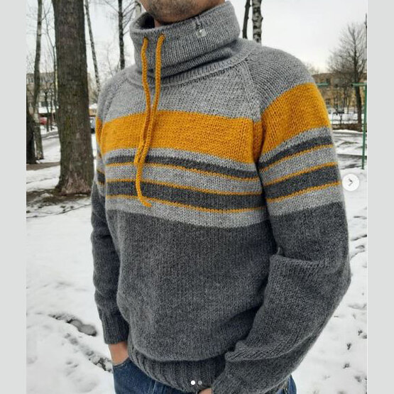 Вязаные мужские свитера