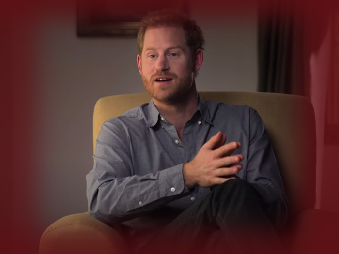 Гарри дает интервью