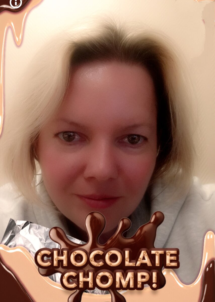 Время шоколада) кому там дофамина мало завезли? Обожаю Snapchat 😇