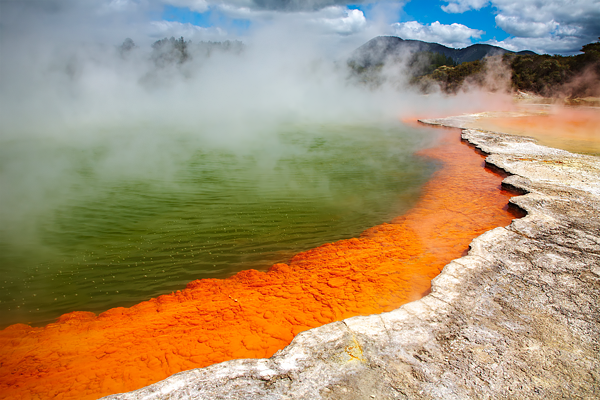 «Бассейн шампанского» в Уаи-о-Тапу.