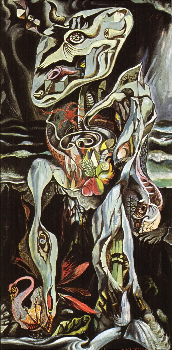 Андре Массон "Лабиринт" 1938 год (Яндекс.Картинки)