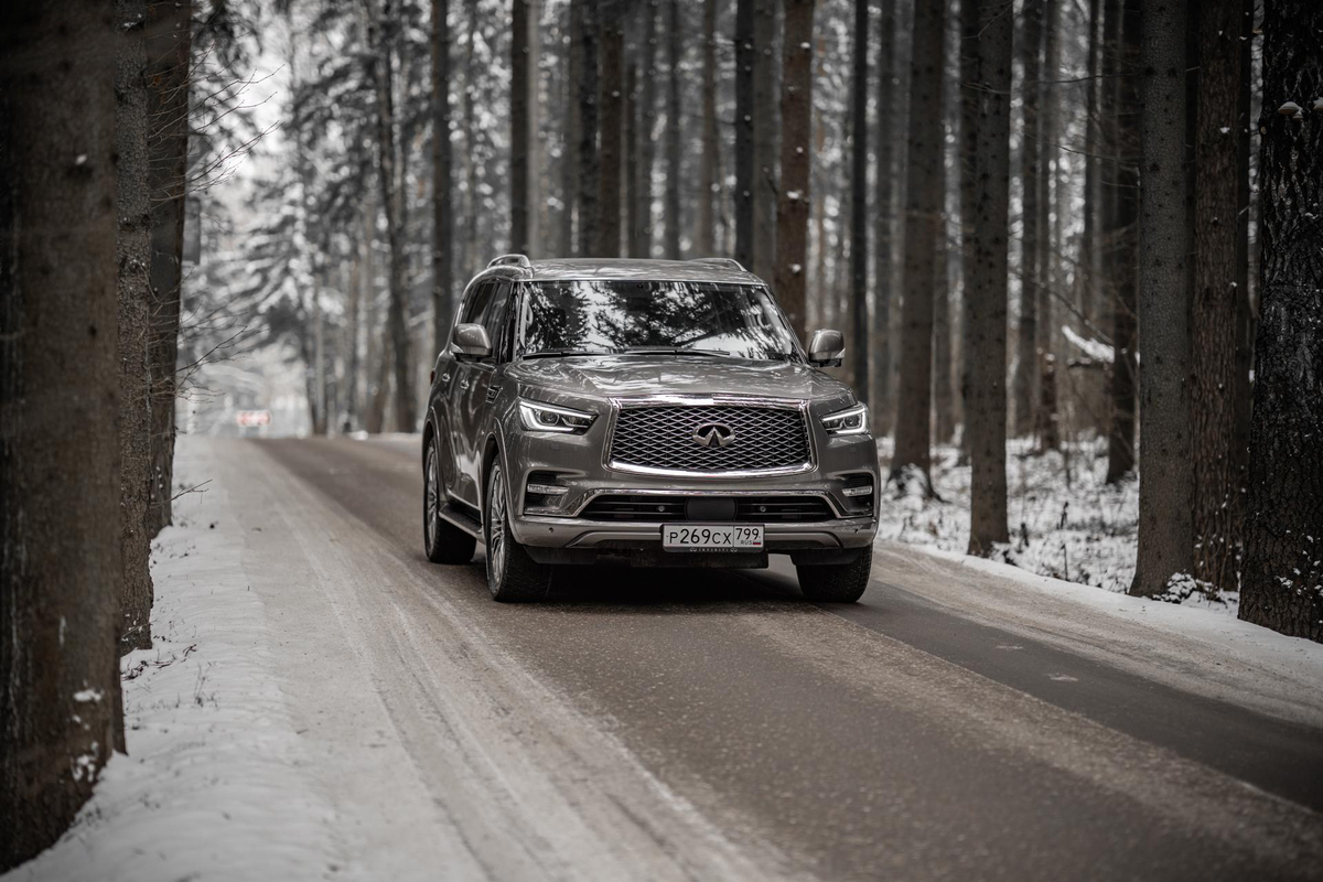 Тест-драйв обновленного Infiniti QX80 | Автомобили | Дзен