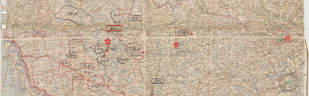 Отчетная карта обстановки на СЗФ с 24-30.6.41 г. (Источник: ЦАМО РФ)