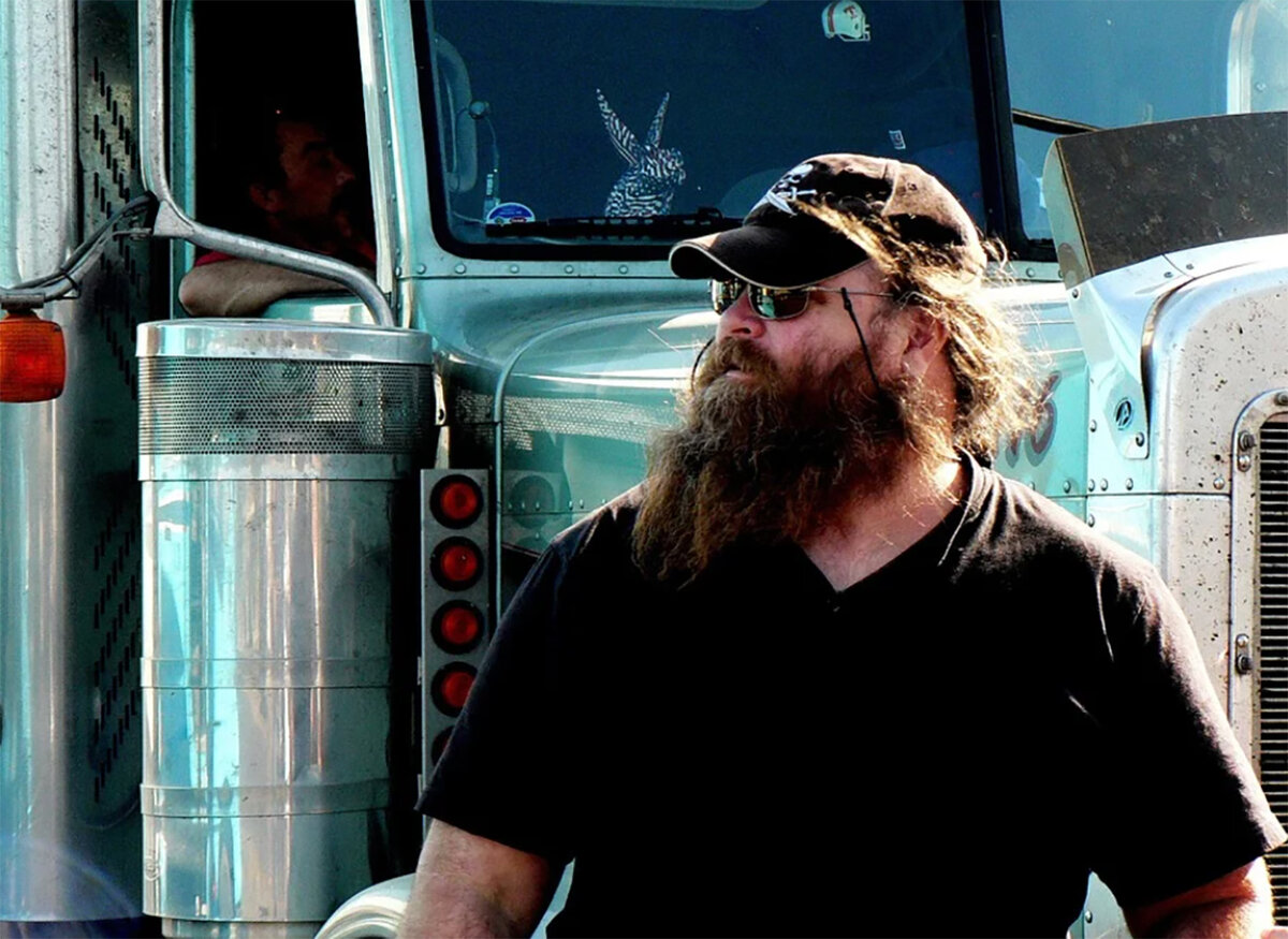дальнобойщик в США, фото pixabay.com