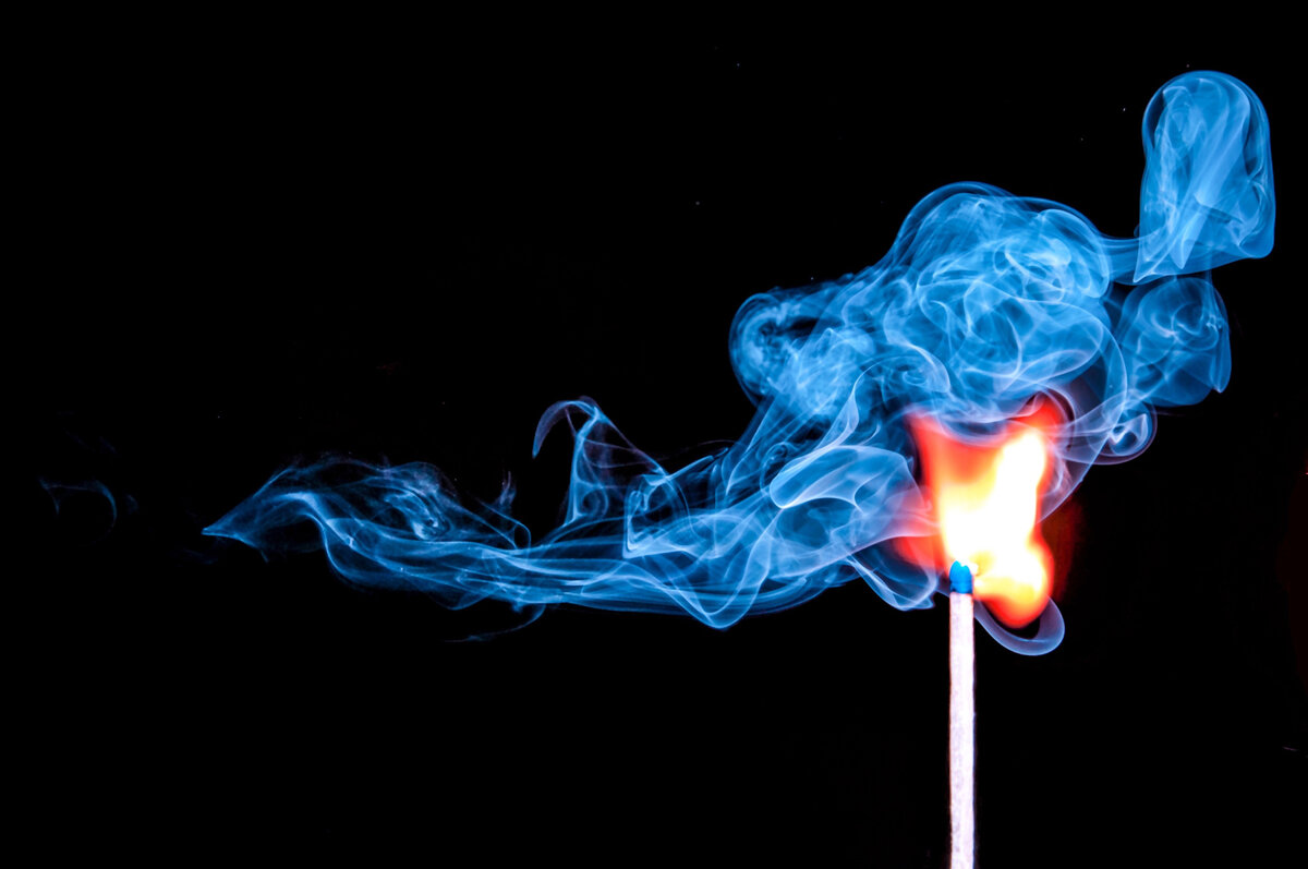 Движение фаер. Дым от палочки. Smoke Party