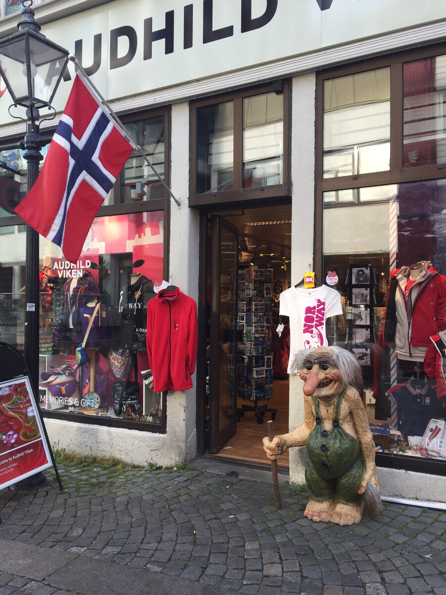 В Норвегии вы будете повсюду встречать троллей