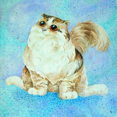 "Малыш" художник Екатерина Куклачева (страница kuklacheva.com)