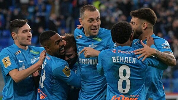    Футболисты "Зенита"© РИА Новости / Александр Гальперин