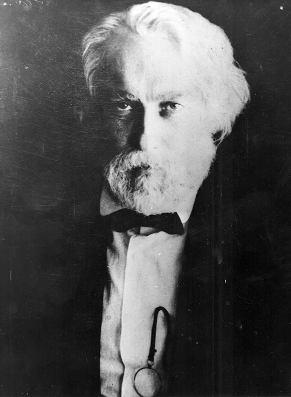 Олег Янковский в роли И. Тургенева (фото Ю. Клименко)