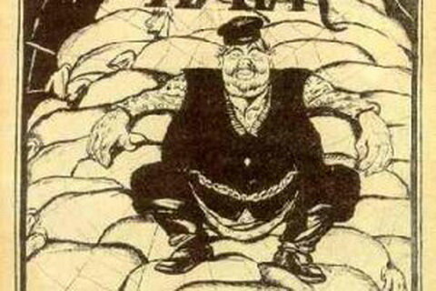 Это - кулак-мироед. Это плохой человек...