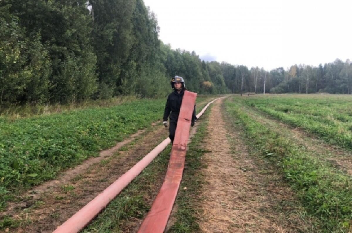    Все природные пожары локализовали на Среднем Урале