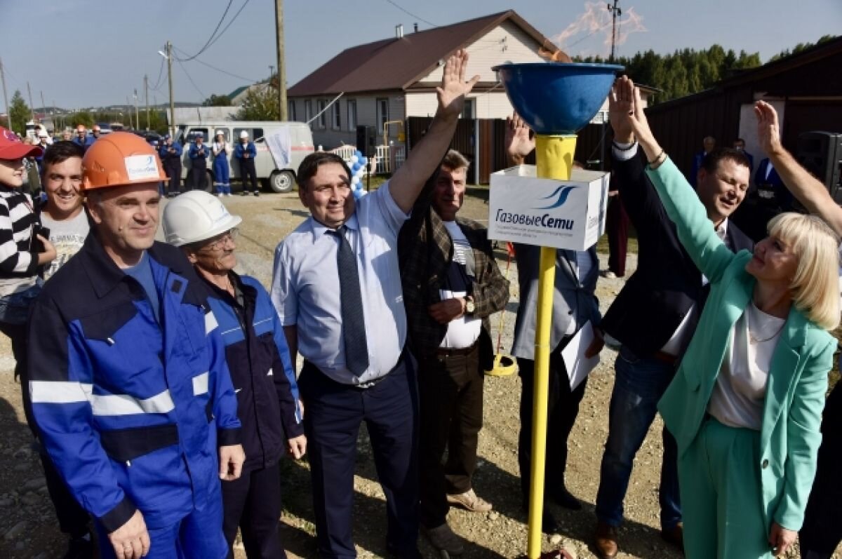    По современным технологиям. В Бисерти газ подвели ещё к 162 домам