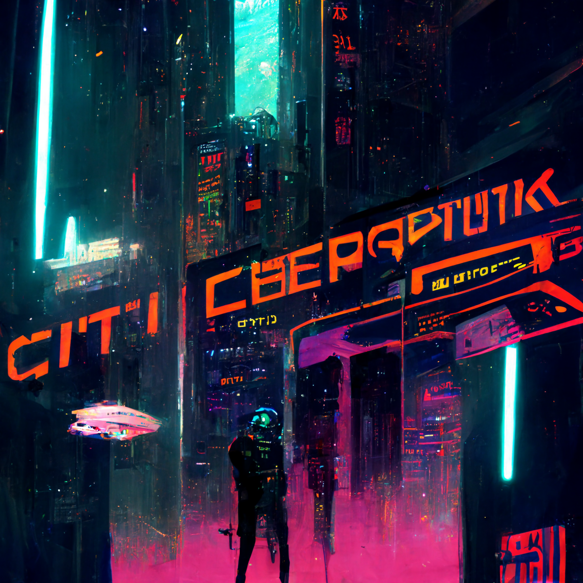Собственно начал с простой фразы "Space_citi_cyberpunk"