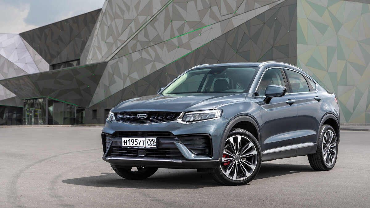 #9 Geely Tugella. Продано в 2022 году: 5217 шт., плюс 174,1%

