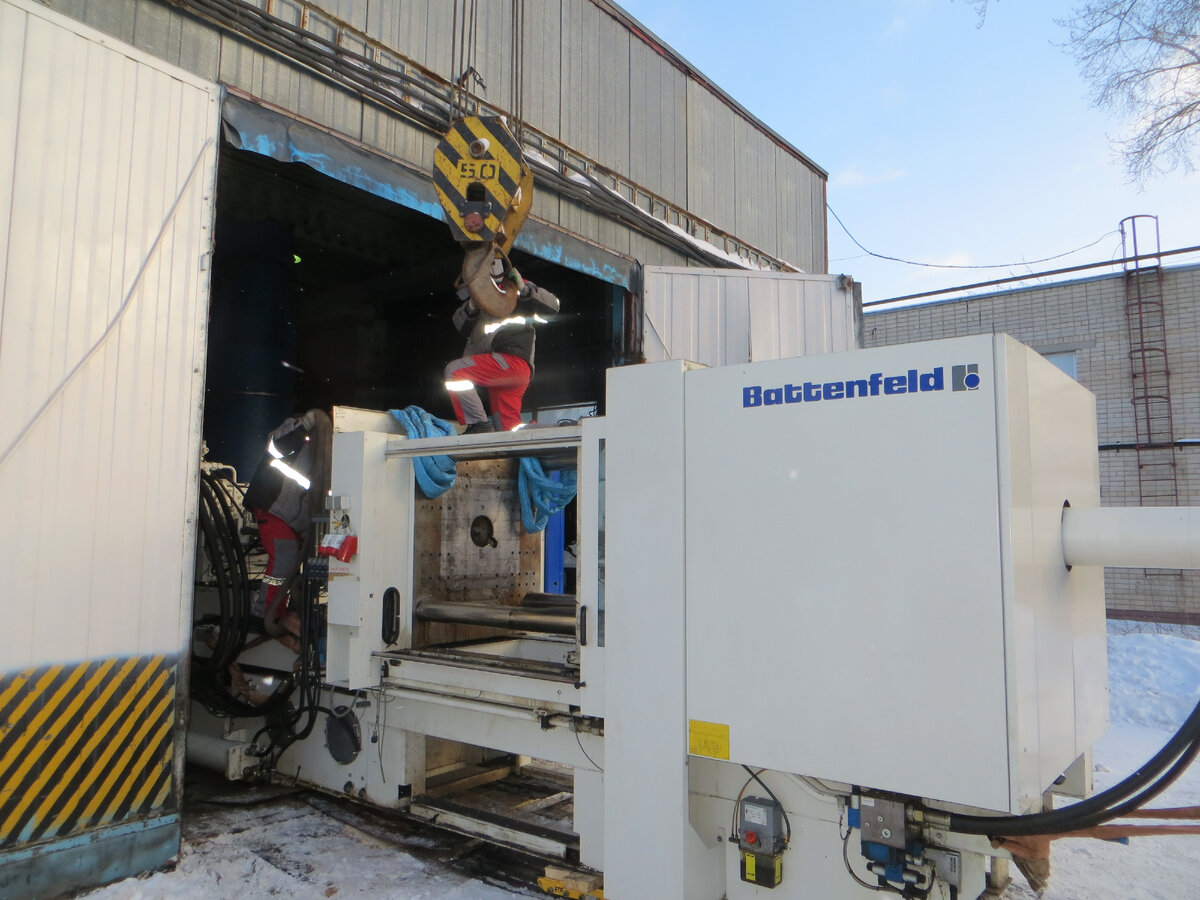 Такелаж термопластавтоматов в Самаре