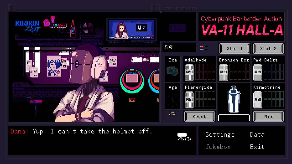 Va 11 hall a cyberpunk bartender action guide фото 104