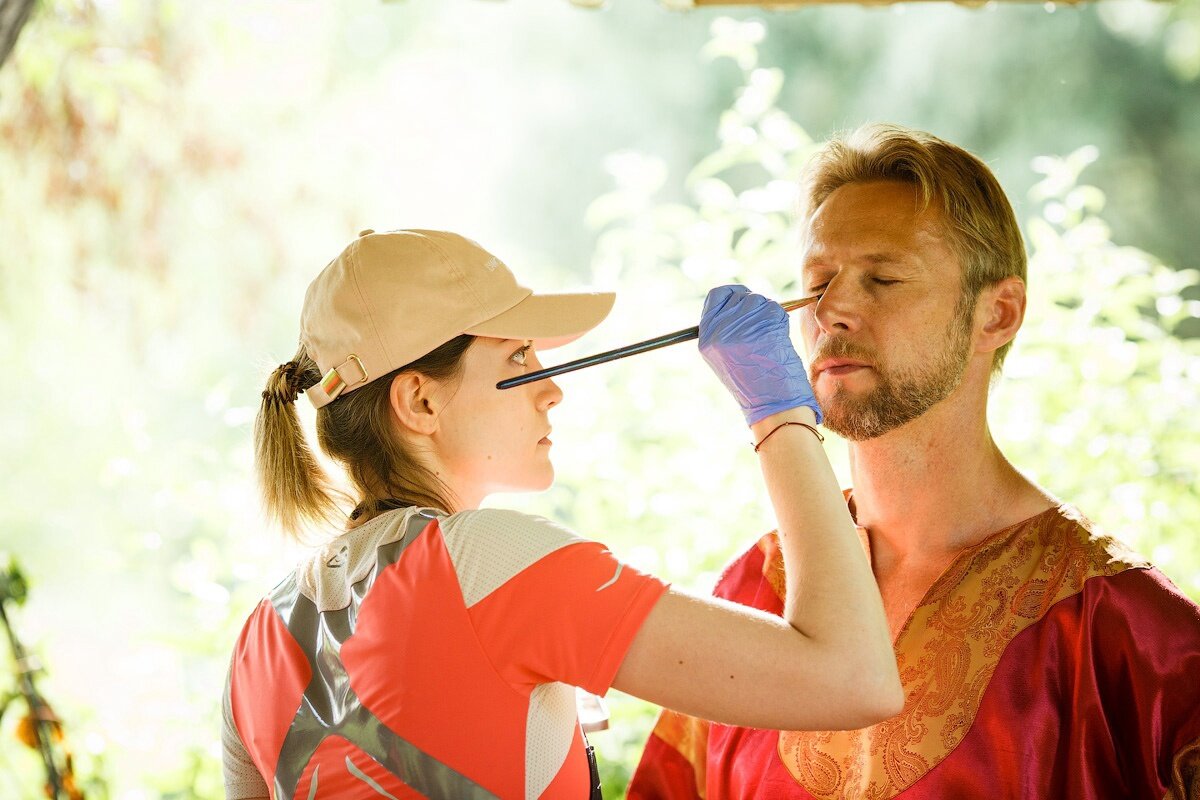 гримеры в действии