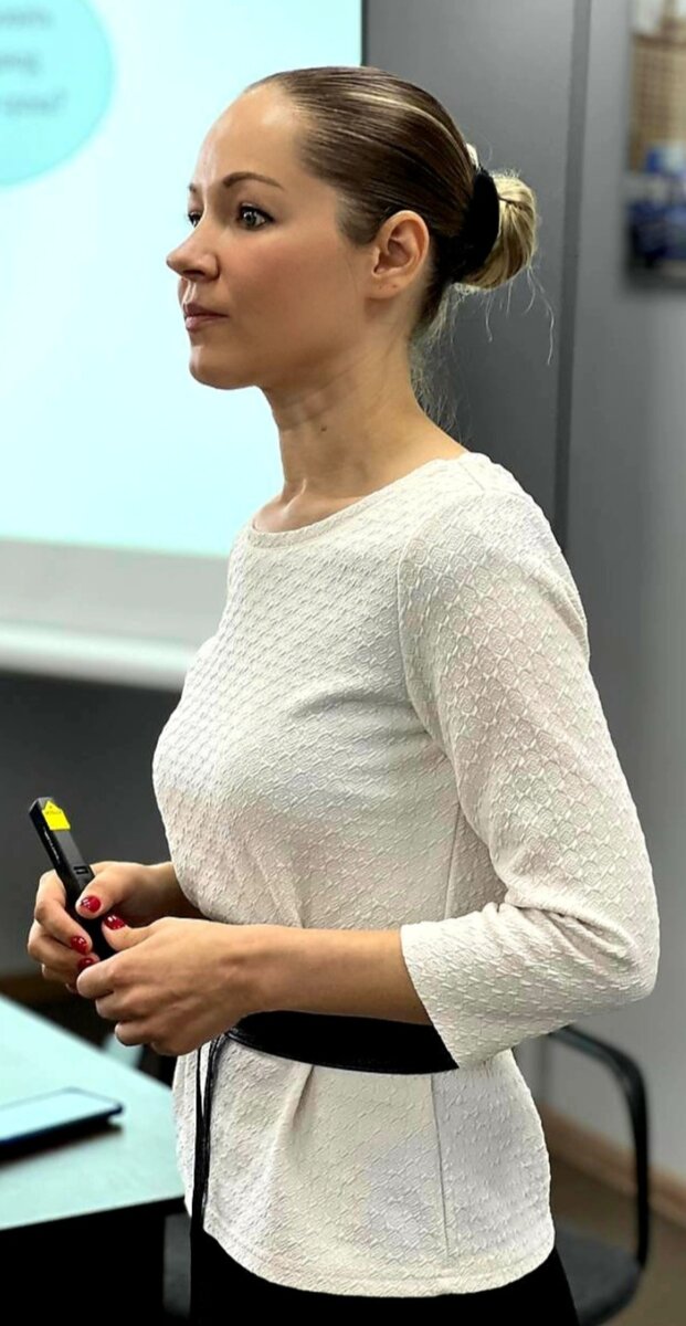 Фото с тренинга, "HR день", спикер Ярцева Марина.