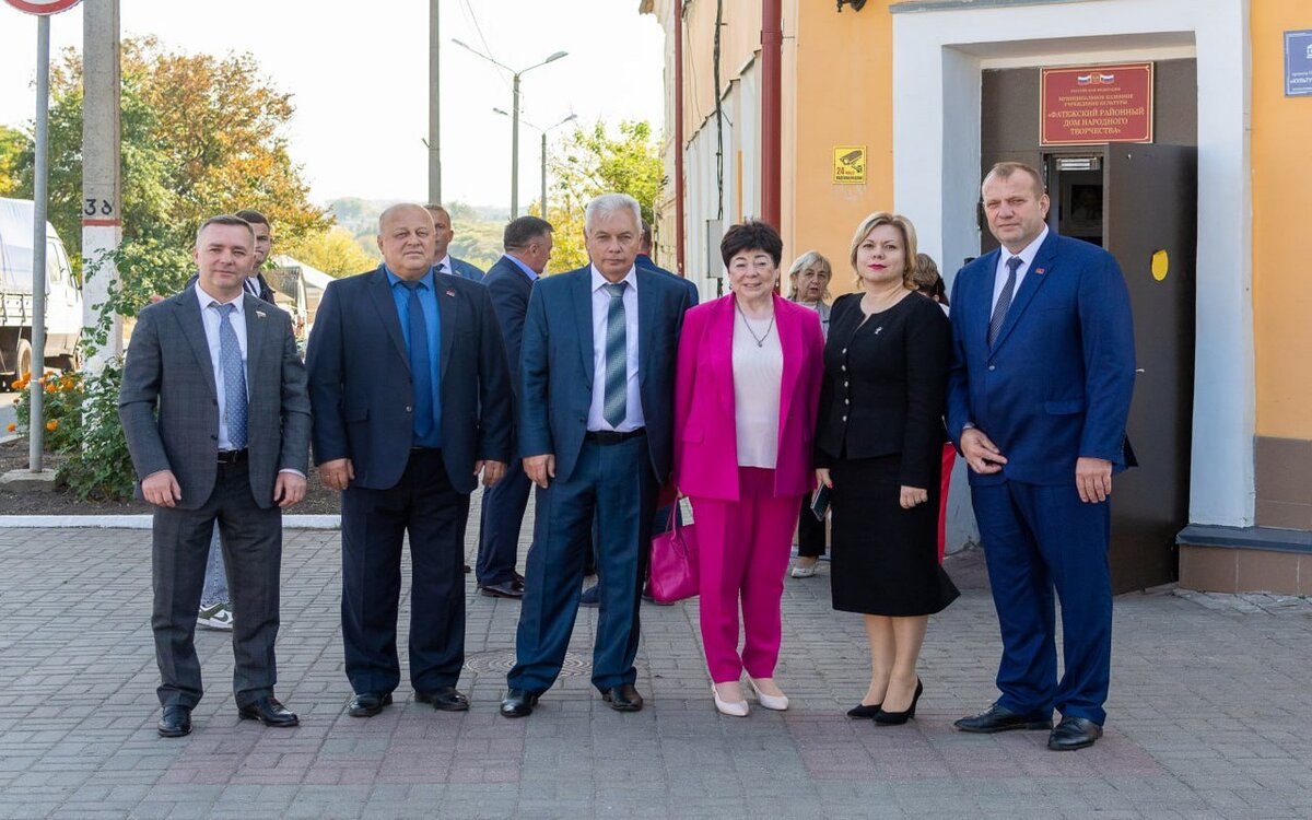    Министр здравоохранения Курской области провела рабочую встречу с главой Фатежского района