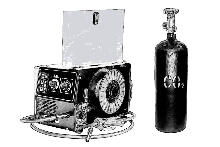 Инвертор полуавтомат