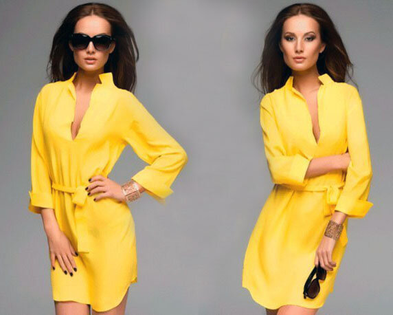 Сшитое платье рубашка своими руками по выкройке