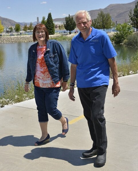 Клара Вильямс с отцом