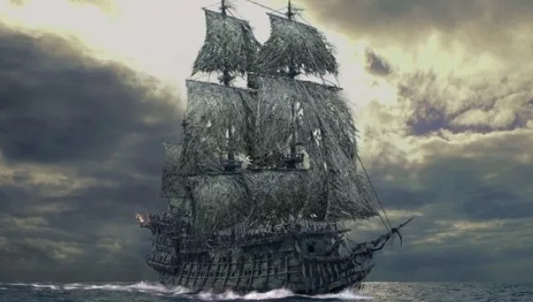 корабль Дейви Джонса "Летучий Голландец"