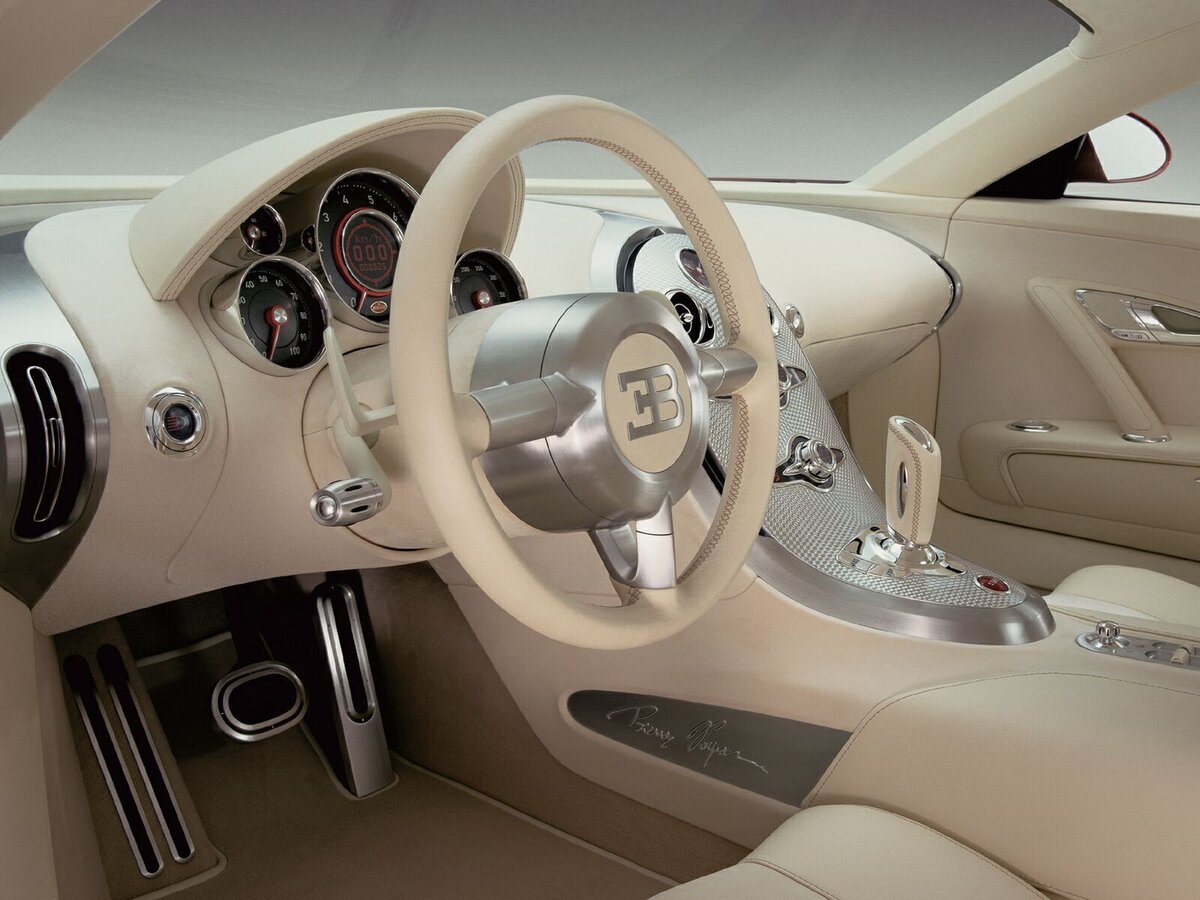 Bugatti Veyron 16 4 Supersport салон