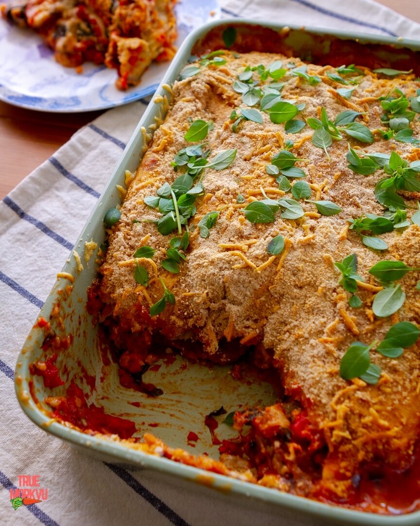 Сырно-баклажановая🍆🧀 запеканка