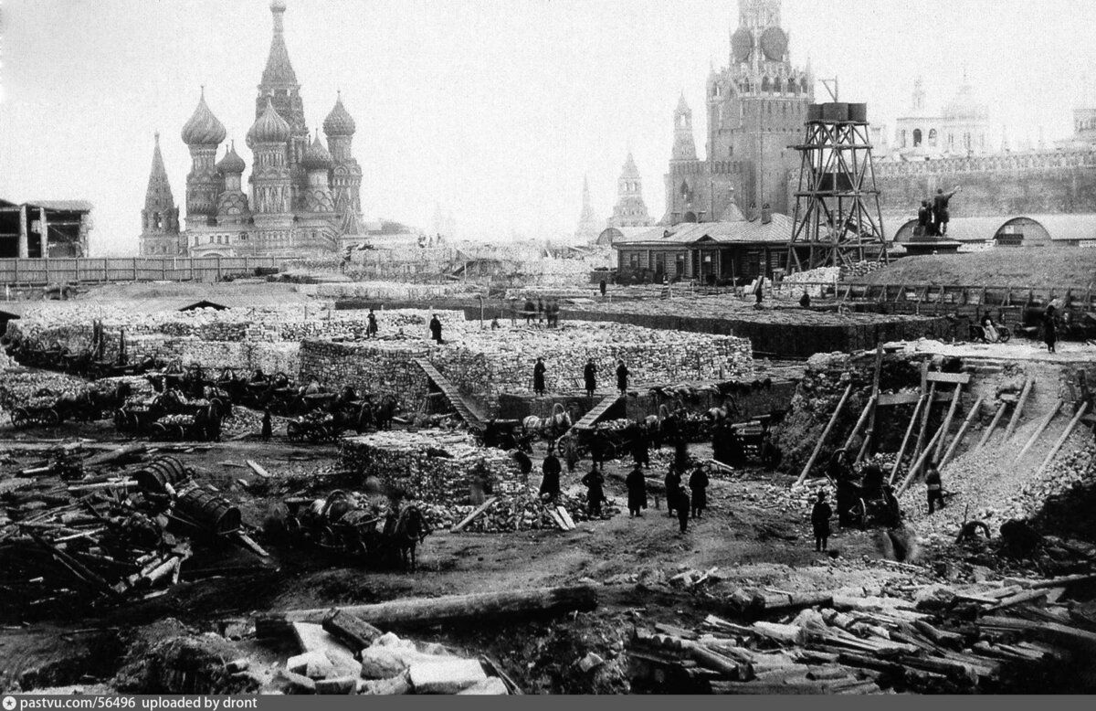 раскопки в москве