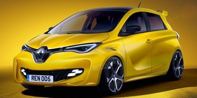 Новый Электрический Renault ZOE RS