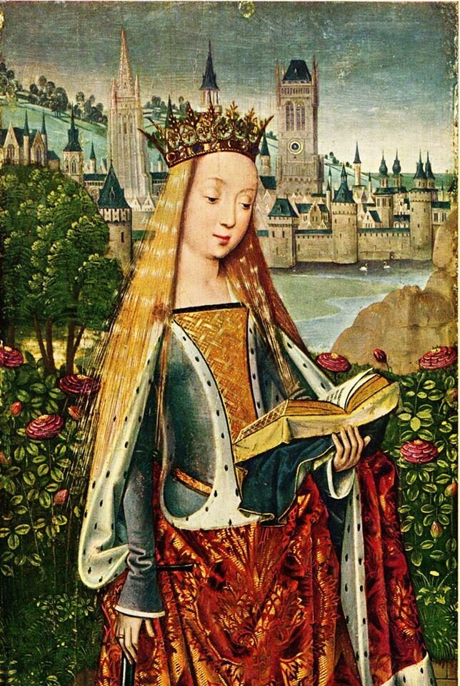 Sainte Catherine - Unknown Flemish artist  - 15th century