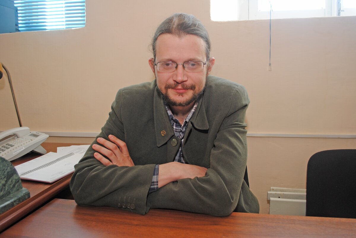 Археолог Дмитрий Кисленко